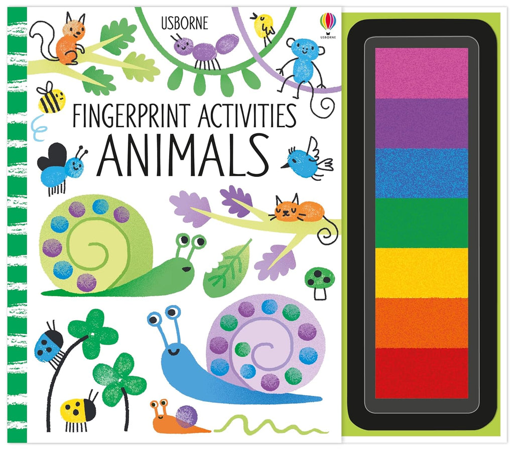 Fingerprint Activities: Animals Book